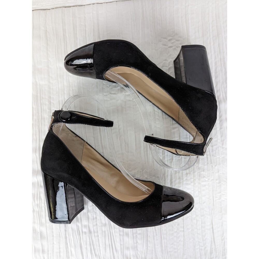 UNISA STUWART PUMP Shoes, 7.5 M, Patent Heels